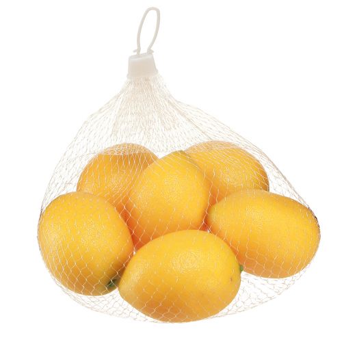 Prodotto Cibo artificiale decorazione al limone Ø5,5 cm H8 cm 6 pz