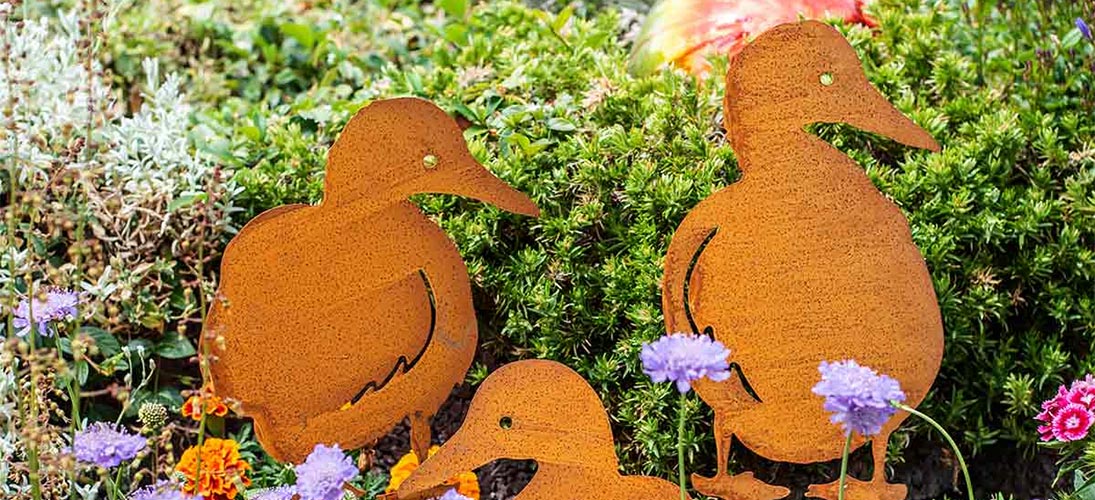 Decorazione del giardino ruggine