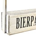 Floristik24 Cassetta per piante con manico scatola vintage “Beer Break” 30×9×10cm