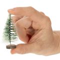 Mini alberi di Natale artificiali, decorativi da tavola per Natale, ricoperti di neve, 6 cm, 12 pezzi | Floristik24.it