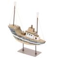 Floristik24 Decorazione navale, stile marittimo, in legno con supporto, 20 cm