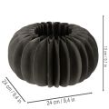 Anello decorativo a forma di zucca a nido d'ape, 24 cm, 4 pezzi | Floristik24.it