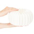 Anello di carta a nido d'ape a forma di zucca, rotondo, grande, per fiori secchi e decorazioni autunnali, 24 cm, 4 pezzi | Floristik24.it