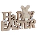 Floristik24 Decorazione pasquale Decorazione pasquale in legno “Buona Pasqua” per mensola 24 cm