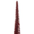 Albero di Natale decorativo, figura slanciata su base di legno, 60 cm | Floristik24.it