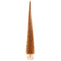 Floristik24 Decorazione artificiale per albero di Natale, sottile, con base in legno, 40 cm, 3 pezzi