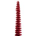 Albero di Natale decorativo moderno e slanciato su base in legno, 80 cm | Floristik24.it
