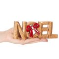 Scritta "Noel" con fiocco, decorazione natalizia, 18 cm | Floristik24.it