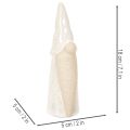 Statuetta decorativa a forma di gnomo, in ceramica leggera, stile scandinavo, 18 cm, 3 pezzi | Floristik24.it