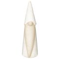Statuetta decorativa di gnomo da appoggio, decorazione natalizia, in ceramica, 22 cm | Floristik24.it