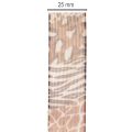 Nastro decorativo, stampa animalier, motivo leopardato, nastro regalo, larghezza 25 mm, lunghezza 20 m | Floristik24.it