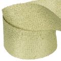 Nastro decorativo con glitter, nastro largo per confezioni regalo, 55 mm di larghezza, 15 m di lunghezza | Floristik24.it