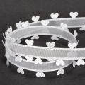 Nastro decorativo bianco con cuoricini per idee creative di bricolage, 20 mm x 15 m | Floristik24.it