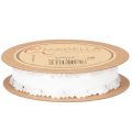 Nastro decorativo bianco con