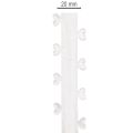 Nastro decorativo bianco con