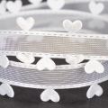 Nastro decorativo bianco con