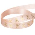 Nastro regalo con fiocchi dorati, 15 mm, 18 m | Floristik24.it
