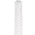 Nastro decorativo in pizzo, cotone, per design creativo, 18 mm, 10 m | Floristik24.it