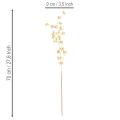 Decorazione artificiale a forma di ramo con bacche, color oro, 70 cm, 3 pezzi | Floristik24.it