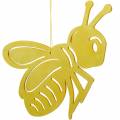 Floristik24 Ape figura in legno, decorazione primaverile, ape da appendere, insetto decorativo 6 pezzi