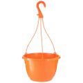 Floristik24 Cesto sospeso arancione vaso sospeso vaso per piante Ø25cm H50cm