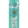 Floristik24 Spray per fiori Decoro floreale Spray color acquamarina azzurro 400 ml