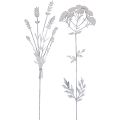 Floristik24 Spina per fiori spina per piante decorazione in metallo 60,5 cm 2 pezzi