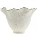 Floristik24 Vaso per fiori fioriera in ceramica vaso per fiori vaso per piante bianco Ø15cm