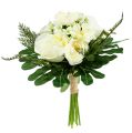 Floristik24 Bouquet da sposa bianco Ø30cm H 28cm