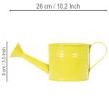 Annaffiatoi decorativi colorati, Ø11cm, H9.5cm, per piante, decorazioni primaverili da tavola, in metallo, set da 8 | Floristik24.it
