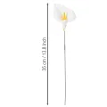 Calla artificiale con stami gialli, fiori decorativi, 35 cm, 10 pezzi | Floristik24.it