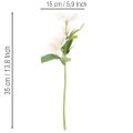 Mazzo di rose natalizie artificiali, bouquet di Natale, 35 cm, 6 pezzi | Floristik24.it