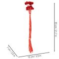 Fiori di Craspedia essiccati, tinti, con steli lunghi, 55 cm, 20 pezzi | Floristik24.it
