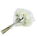 Floristik24 Mazzo decorativo di crisantemi bianco 28 cm 6 pezzi