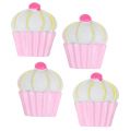 Floristik24 Cupcakes in miniatura Deco rosa, bianco 2,5 cm 60 pezzi