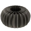 Decorazione da tavola in carta a nido d'ape a forma di zucca, pieghevole, rotonda, 34 cm, 2 pezzi | Floristik24.it