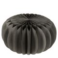 Decorazione da tavola in carta a nido d'ape a forma di zucca, pieghevole, rotonda, 34 cm, 2 pezzi | Floristik24.it