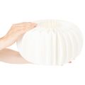 Palline decorative di carta, decorazione moderna a forma di zucca, carta a nido d'ape, 34 cm, 2 pezzi | Floristik24.it