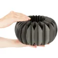 Anello decorativo a forma di zucca a nido d'ape, 24 cm, 4 pezzi | Floristik24.it