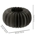 Anello decorativo a forma di zucca a nido d'ape, 24 cm, 4 pezzi | Floristik24.it