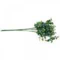 Floristik24 Ramo di eucalipto decorativo verde scuro eucalipto artificiale piante verdi artificiali 6 pezzi