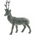 Floristik24 Decorativo cervo figura decorativa renna decorativa antracite H28cm