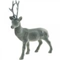 Floristik24 Decorativo cervo figura decorativa renna decorativa antracite H28cm