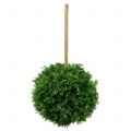 Floristik24 Sfera per piante artificiali da appendere verde Ø20cm