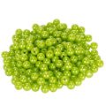 Floristik24 Perline decorative, verde mela, Ø8mm, 250 pezzi