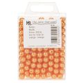 Perline decorative arancioni, 8 mm, 250 pezzi | Floristik24.it