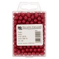 Perline decorative, rosse, Ø8mm, 250 pezzi | Floristik24.it