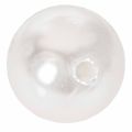 Perline decorative bianche Ø20mm 12 pz | Floristik24.it