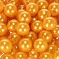 Perline decorative Ø10mm arancio 115 pz | Floristik24.it
