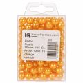 Perline decorative Ø10mm arancio 115 pz | Floristik24.it